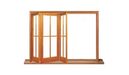 4 light: three sash bifold (all left or right)