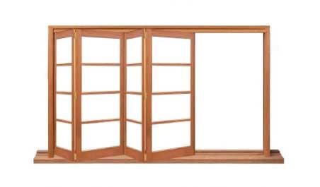 4 light horizontal: four sash bifold (all left or all right)