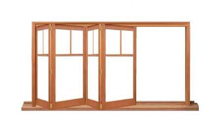 small hopscotch: four sash bifold (all left or all right)