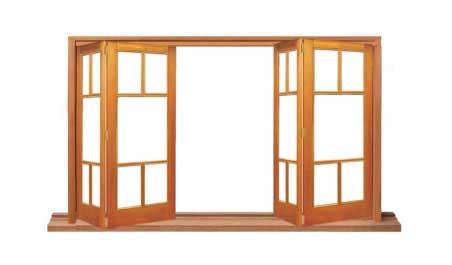 hopscotch: four sash bifold (two left and two right)