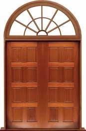 8 panel: single door + sidelight on left
