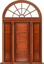 horizontal 4 panel: double door