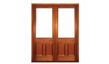 provincial 1 light: double door