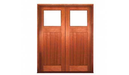 V J plank high waist: double door