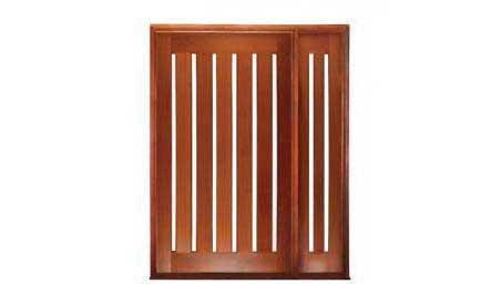 bali: single door + sidelight on right