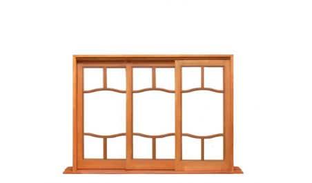 coathanger: three sash window (2 sliding)