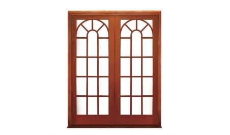 conservatory: double door