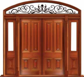 cricket bat: double door