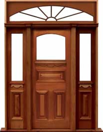 edwardian: door in frame