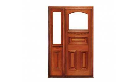 edwardian: single door + sidelight on left