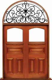 edwardian: door in frame