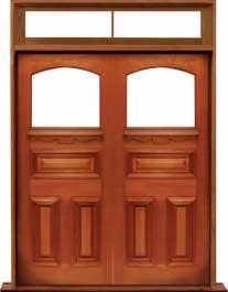edwardian: door in frame