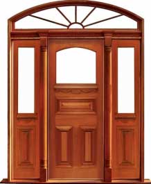 edwardian: door in frame