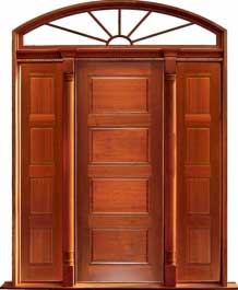 horizontal 4 panel: double door