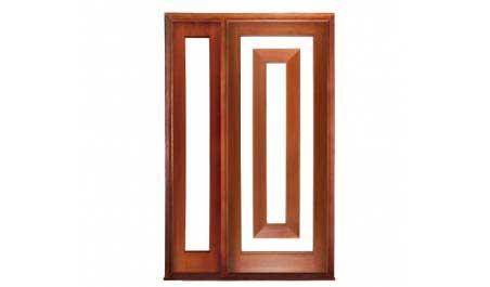 infinix: single door + sidelight on left