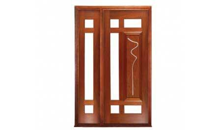 jazz: single door + sidelight on left