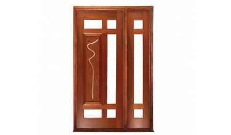 jazz: single door + sidelight on right