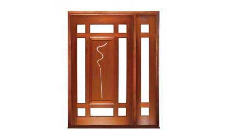 jazz pivot: single door + sidelight on right