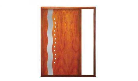 kakadu pivot: single door + fixed glass on right