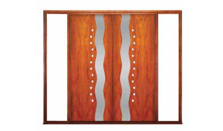 kakadu: double door +  two fixed glass