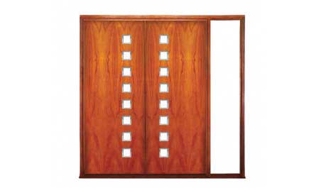 lima: double door + fixed glass on right