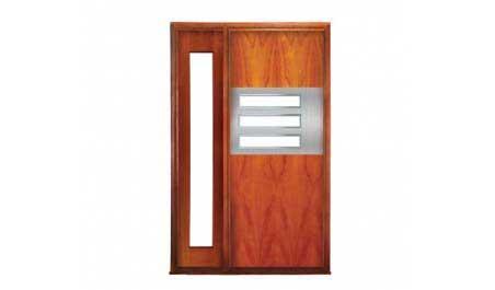 mali: single door + sidelight on left
