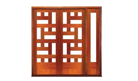 marrakesh: double door + sidelight on right