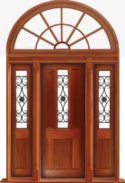 paddington with ironwork: door in frame