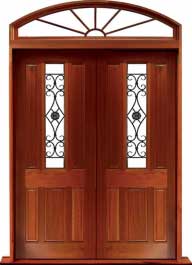 paddington with ironwork: door in frame