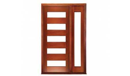 sentosa: single door + sidelight on right