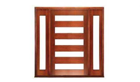 sentosa pivot: single door +  two sidelights