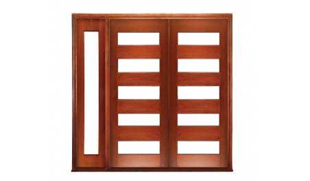 sentosa: double door + sidelight on left