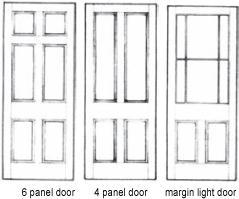 Colonial internal doors