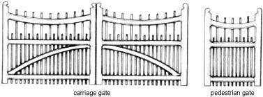 Colonial gates