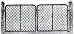 Post war gate styles